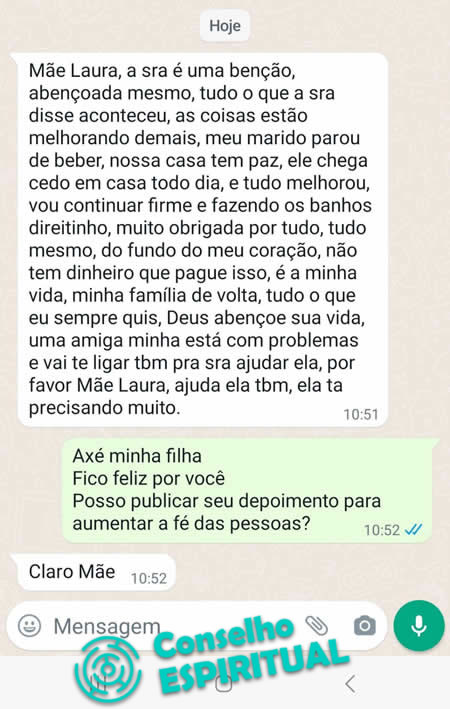 Depoimentos Reais - Conselho Espiritual - Consultas de Cartas, Tarot e B�zios