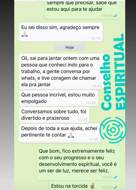 Depoimentos Reais - Conselho Espiritual - Consultas de Cartas, Tarot e B�zios
